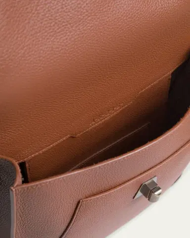 Akris Anouk Medium Calfskin Messenger Bag | Thumbnail 3 Akris Anouk Medium Calfskin Messenger Bag | Thumbnail 3