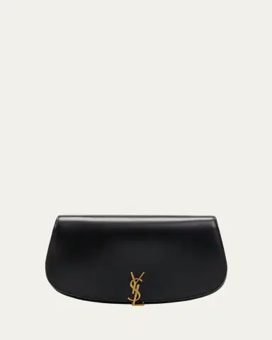 Saint Laurent Voltaire YSL Monogram Wallet on Chain in Grained Leather | Thumbnail 7 Saint Laurent Voltaire YSL Monogram Wallet on Chain in Grained Leather | Thumbnail 7