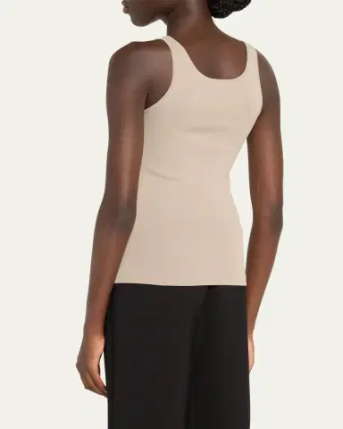TOTEME Compact Knit Tank Top | Thumbnail 3 TOTEME Compact Knit Tank Top | Thumbnail 3