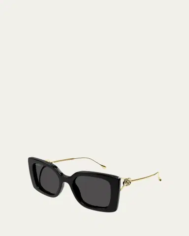 Gucci GG Mixed-Media Butterfly Sunglasses | Thumbnail 2 Gucci GG Mixed-Media Butterfly Sunglasses | Thumbnail 2