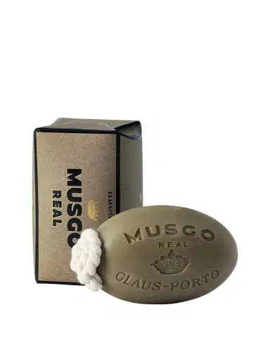 Claus Porto Musgo Real 1887 Soap on a Rope, 190g | Thumbnail 1 Claus Porto Musgo Real 1887 Soap on a Rope, 190g | Thumbnail 1