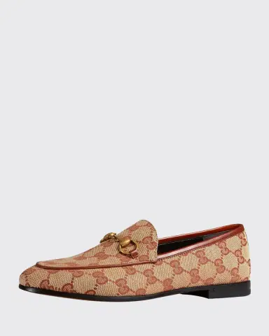 Gucci GG Canvas Flat Loafers | Thumbnail 5 Gucci GG Canvas Flat Loafers | Thumbnail 5