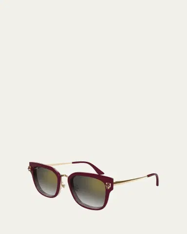 Cartier Round Acetate Sunglasses | Thumbnail 2 Cartier Round Acetate Sunglasses | Thumbnail 2