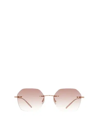 BARTON PERREIRA Rhona Rimless Rose Gold Titanium Square Sunglasses | Thumbnail 1 BARTON PERREIRA Rhona Rimless Rose Gold Titanium Square Sunglasses | Thumbnail 1