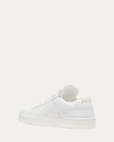Prada Downtown Leather Low-Top Sneakers | Thumbnail 4 Prada Downtown Leather Low-Top Sneakers | Thumbnail 4