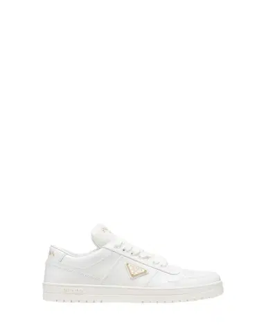 Prada Downtown Leather Low-Top Sneakers | Thumbnail 1 Prada Downtown Leather Low-Top Sneakers | Thumbnail 1
