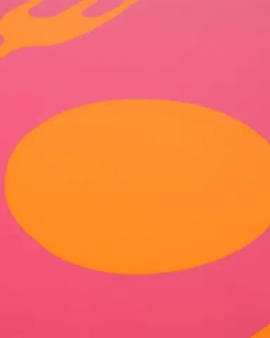 CORSI Table-Mates Fuchsia/Yellow Resin Placemat, 15" x 20" | Thumbnail 3 CORSI Table-Mates Fuchsia/Yellow Resin Placemat, 15" x 20" | Thumbnail 3