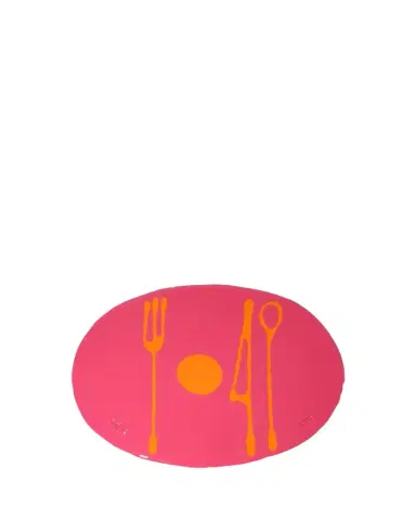CORSI Table-Mates Fuchsia/Yellow Resin Placemat, 15" x 20" | Thumbnail 1 CORSI Table-Mates Fuchsia/Yellow Resin Placemat, 15" x 20" | Thumbnail 1