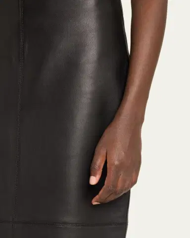 A.L.C. Marta Straight Leather Maxi Skirt | Thumbnail 5 A.L.C. Marta Straight Leather Maxi Skirt | Thumbnail 5