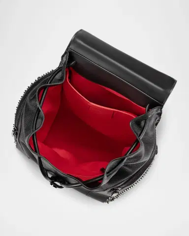 Christian Louboutin Men's Funky Spikes Leather Backpack | Thumbnail 2 Christian Louboutin Men's Funky Spikes Leather Backpack | Thumbnail 2