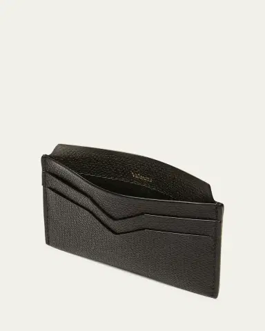 Valextra Men's V-Slot Leather Card Case | Thumbnail 3 Valextra Men's V-Slot Leather Card Case | Thumbnail 3