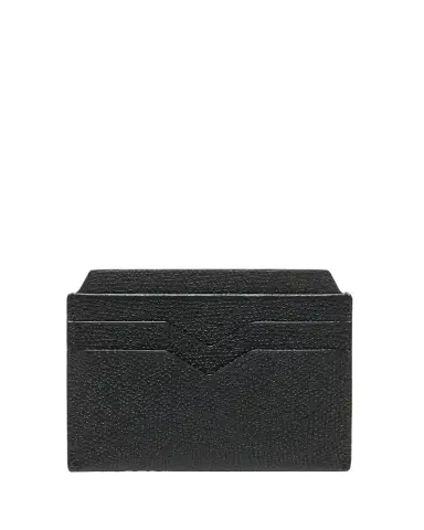 Valextra Men's V-Slot Leather Card Case | Thumbnail 1 Valextra Men's V-Slot Leather Card Case | Thumbnail 1