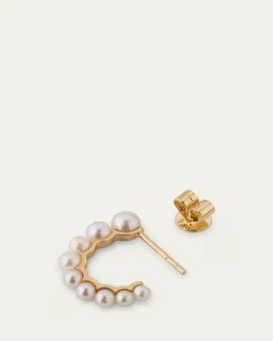 Sophie Bille Brahe Petit Boucle de Perle Earring, Single | Thumbnail 4 Sophie Bille Brahe Petit Boucle de Perle Earring, Single | Thumbnail 4