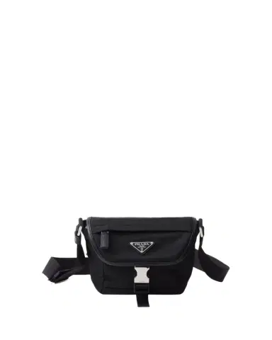 Prada Men's Re-Nylon and Saffiano Leather Shoulder Bag | Thumbnail 1 Prada Men's Re-Nylon and Saffiano Leather Shoulder Bag | Thumbnail 1