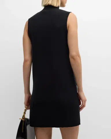 Versace Button-Front Knit Medusa Mini Dress | Thumbnail 5 Versace Button-Front Knit Medusa Mini Dress | Thumbnail 5
