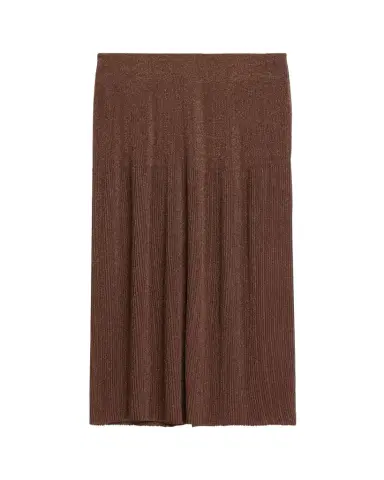 Lafayette 148 New York Ribbed Shimmer Knit Midi Skirt | Thumbnail 1 Lafayette 148 New York Ribbed Shimmer Knit Midi Skirt | Thumbnail 1
