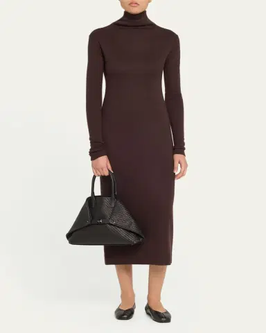 Akris Ai Small Plaid Braided Top-Handle Bag | Thumbnail 5 Akris Ai Small Plaid Braided Top-Handle Bag | Thumbnail 5