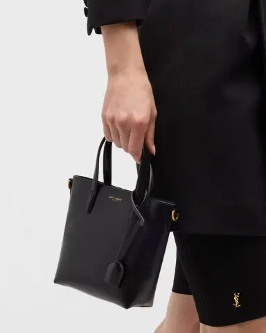 Saint Laurent Toy Leather Shopping Tote Bag | Thumbnail 4 Saint Laurent Toy Leather Shopping Tote Bag | Thumbnail 4