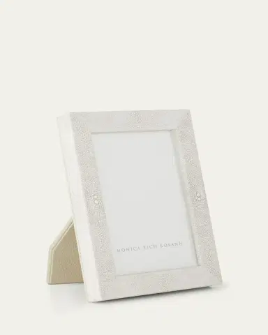 Monica Rich Kosann Photographer's Molding Shagreen-Embossed Faux Leather Frame, 4" x 6" | Thumbnail 2 Monica Rich Kosann Photographer's Molding Shagreen-Embossed Faux Leather Frame, 4" x 6" | Thumbnail 2