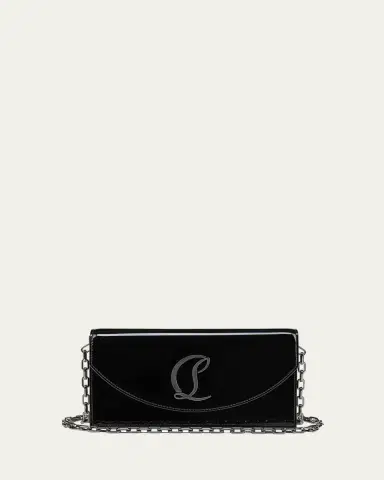 Christian Louboutin Loubi54 Flap Patent Leather Clutch Bag | Thumbnail 5 Christian Louboutin Loubi54 Flap Patent Leather Clutch Bag | Thumbnail 5