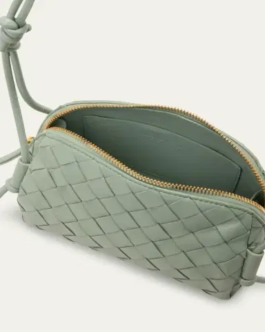 Bottega Veneta Zip Leather Pouch Shoulder Bag | Thumbnail 8 Bottega Veneta Zip Leather Pouch Shoulder Bag | Thumbnail 8
