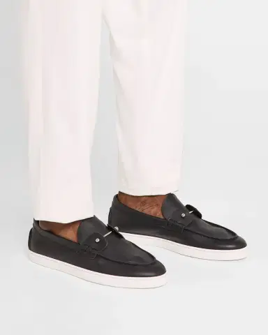Christian Louboutin Men's Chambeliboat Leather Loafers | Thumbnail 7 Christian Louboutin Men's Chambeliboat Leather Loafers | Thumbnail 7