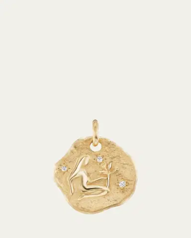 Aaryah 18K Yellow Gold Mini Diamond Zodiac Pendant Necklace | Thumbnail 21 Aaryah 18K Yellow Gold Mini Diamond Zodiac Pendant Necklace | Thumbnail 21
