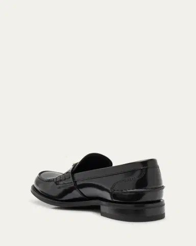 Prada Men's Brushed Leather Split-Toe Loafers | Thumbnail 2 Prada Men's Brushed Leather Split-Toe Loafers | Thumbnail 2