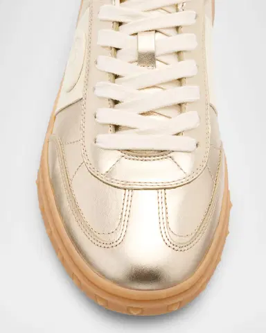 Valentino Garavani Upvillage Metallic Low-Top Sneakers | Thumbnail 5 Valentino Garavani Upvillage Metallic Low-Top Sneakers | Thumbnail 5