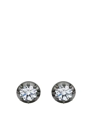 HauteCarat 18K Georgian Cut Lab Grown Diamond Stud Earrings, 4.0tcw | Thumbnail 1 HauteCarat 18K Georgian Cut Lab Grown Diamond Stud Earrings, 4.0tcw | Thumbnail 1
