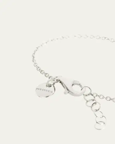 Procaccia Jewelry 18K Gold Hebrew NUN Initial Bracelet | Thumbnail 3 Procaccia Jewelry 18K Gold Hebrew NUN Initial Bracelet | Thumbnail 3