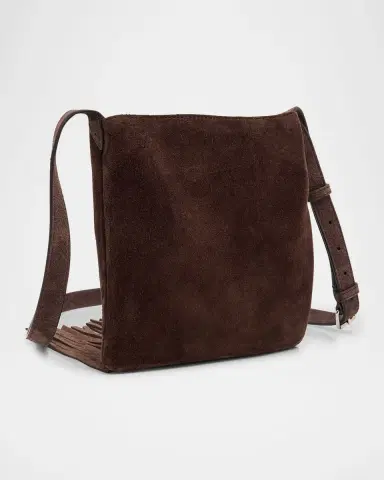 Valentino Garavani Nellcote Fringe Suede Crossbody Bag | Thumbnail 2 Valentino Garavani Nellcote Fringe Suede Crossbody Bag | Thumbnail 2