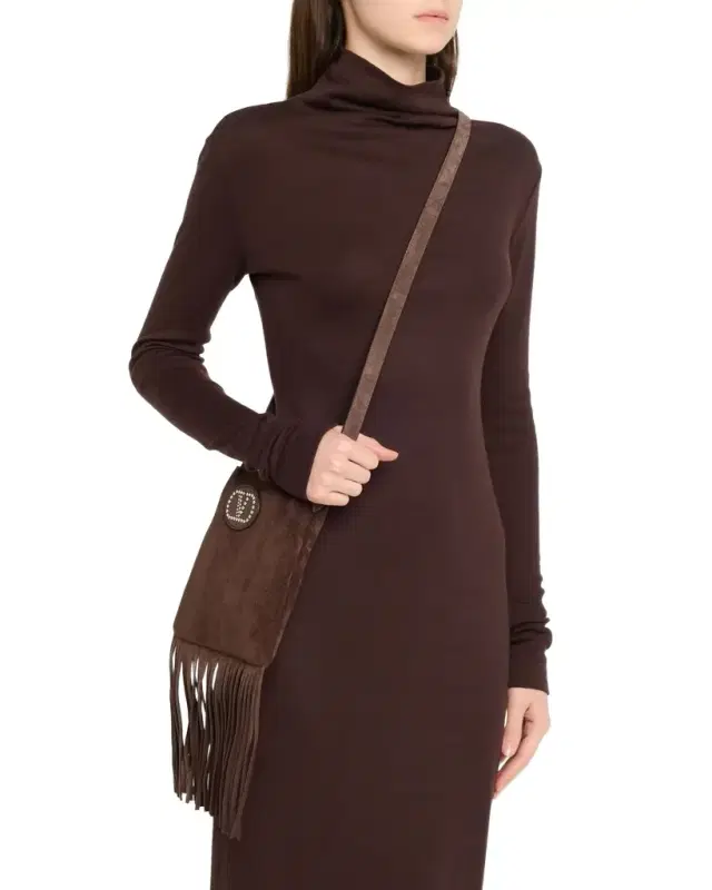 Nellcote Fringe Suede Crossbody Bag Nellcote Fringe Suede Crossbody Bag