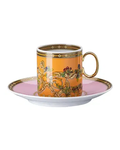 Versace Butterfly Garden Modern Teacup & Saucer Set | Thumbnail 1 Versace Butterfly Garden Modern Teacup & Saucer Set | Thumbnail 1