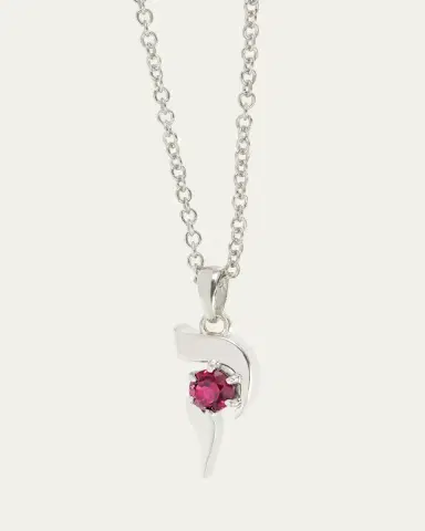 Procaccia Jewelry 18K Gold Hebrew QUF Initial Necklace | Thumbnail 3 Procaccia Jewelry 18K Gold Hebrew QUF Initial Necklace | Thumbnail 3