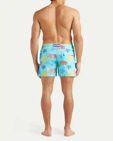 Vilebrequin Men's Multi Turtle-Print Swim Shorts | Thumbnail 3 Vilebrequin Men's Multi Turtle-Print Swim Shorts | Thumbnail 3