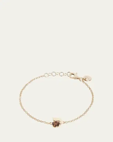 Procaccia Jewelry 18K Gold Hebrew YOD Initial Bracelet | Thumbnail 4 Procaccia Jewelry 18K Gold Hebrew YOD Initial Bracelet | Thumbnail 4