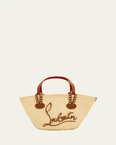 Christian Louboutin Cabata Mini Basket Tote Bag in Raffia | Thumbnail 16 Christian Louboutin Cabata Mini Basket Tote Bag in Raffia | Thumbnail 16