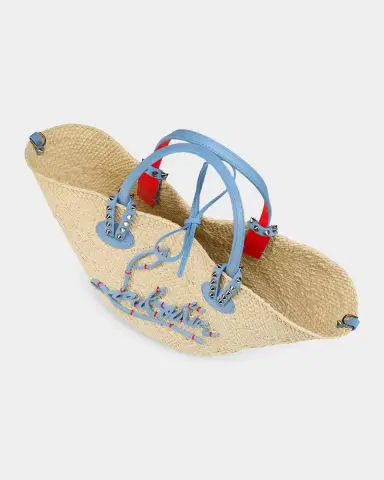 Christian Louboutin Cabata Mini Basket Tote Bag in Raffia | Thumbnail 22 Christian Louboutin Cabata Mini Basket Tote Bag in Raffia | Thumbnail 22