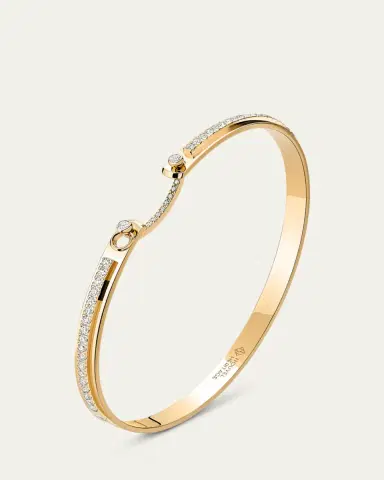 NOUVEL HERITAGE 18K Tuxedo Mood Bangle | Thumbnail 6 NOUVEL HERITAGE 18K Tuxedo Mood Bangle | Thumbnail 6