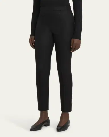 Loro Piana Mick Slim Leg Flannel Cashmere Trousers | Thumbnail 8 Loro Piana Mick Slim Leg Flannel Cashmere Trousers | Thumbnail 8