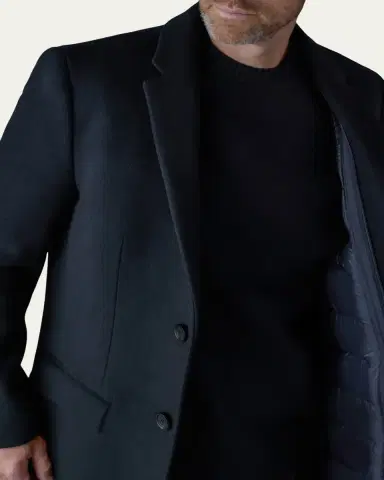 Mackage Men's Skai-SLB 3-in-1 Wool Overcoat with Removable Down Liner | Thumbnail 5 Mackage Men's Skai-SLB 3-in-1 Wool Overcoat with Removable Down Liner | Thumbnail 5