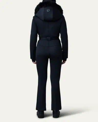 Mackage Elle Agile-360 Ski Suit with Removable Hood and Shearling Trim | Thumbnail 4 Mackage Elle Agile-360 Ski Suit with Removable Hood and Shearling Trim | Thumbnail 4