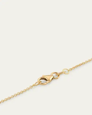 Lizzie Mandler Fine Jewelry 18K Yellow Gold Cable Chain Necklace with Pave Diamond Liquid Gold Slider | Thumbnail 4 Lizzie Mandler Fine Jewelry 18K Yellow Gold Cable Chain Necklace with Pave Diamond Liquid Gold Slider | Thumbnail 4