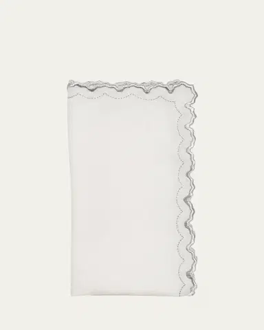 Kim Seybert Arches Silver Napkin | Thumbnail 2 Kim Seybert Arches Silver Napkin | Thumbnail 2
