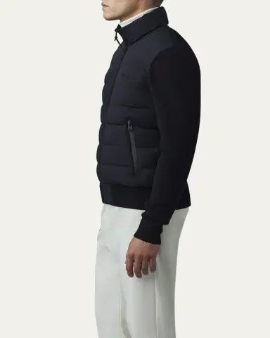 Mackage Men's Haney City Hybrid Down Jacket | Thumbnail 4 Mackage Men's Haney City Hybrid Down Jacket | Thumbnail 4