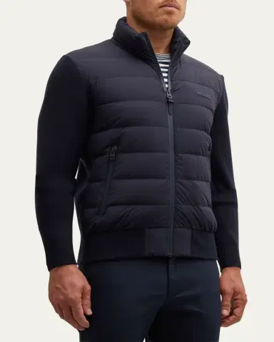 Mackage Men's Haney City Hybrid Down Jacket | Thumbnail 8 Mackage Men's Haney City Hybrid Down Jacket | Thumbnail 8