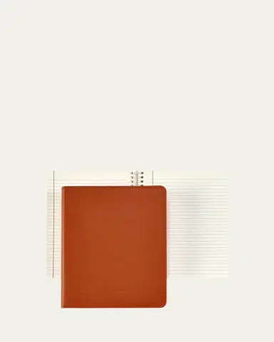 Graphic Image 9" Refillable Leather Notebook | Thumbnail 2 Graphic Image 9" Refillable Leather Notebook | Thumbnail 2