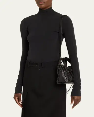 Balenciaga Le City Mini Leather Top-Handle Bag | Thumbnail 2 Balenciaga Le City Mini Leather Top-Handle Bag | Thumbnail 2