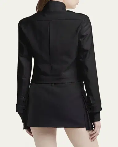 TOM FORD Shrunken Military Cotton Jacket | Thumbnail 2 TOM FORD Shrunken Military Cotton Jacket | Thumbnail 2